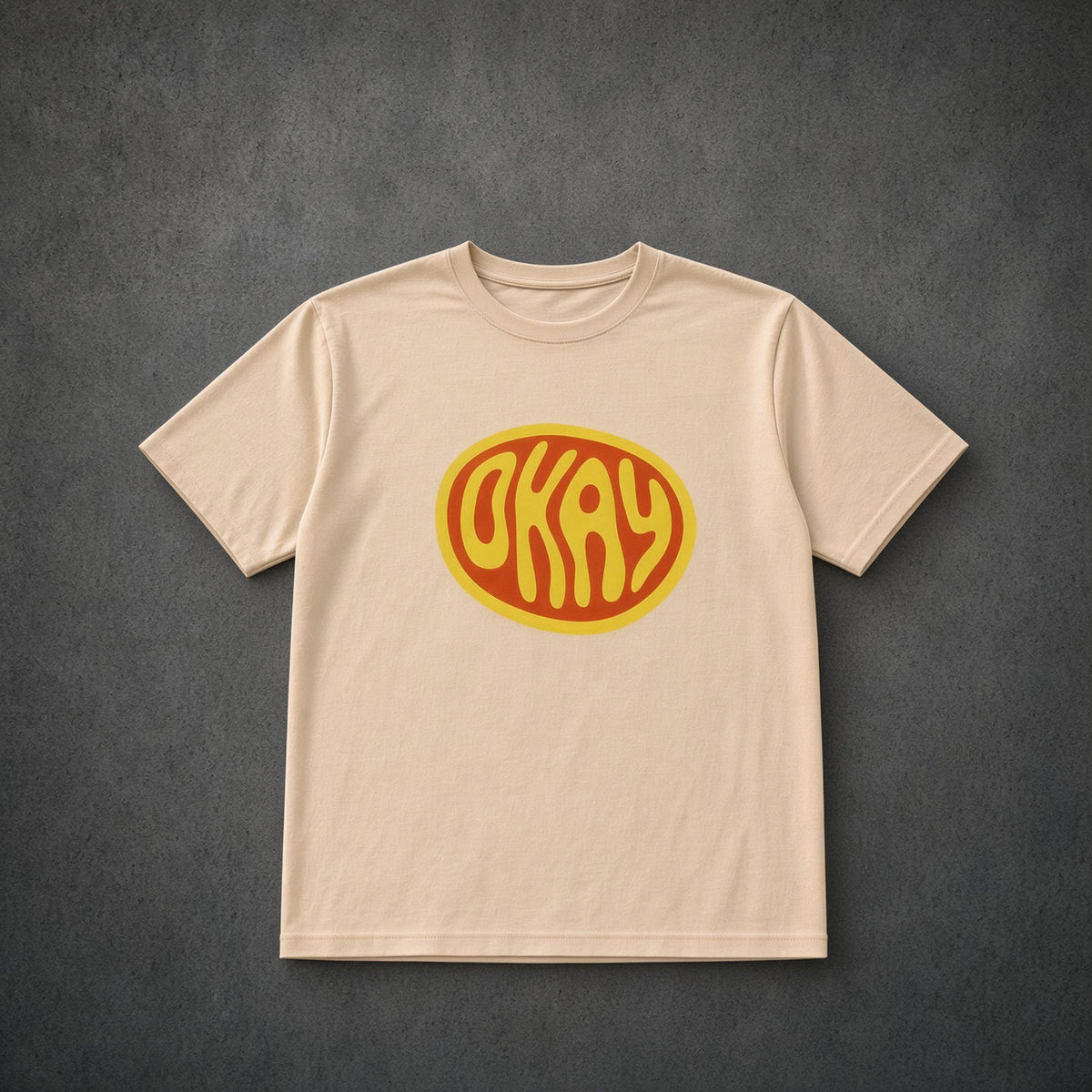T-shirt Okay Coupe Régulière